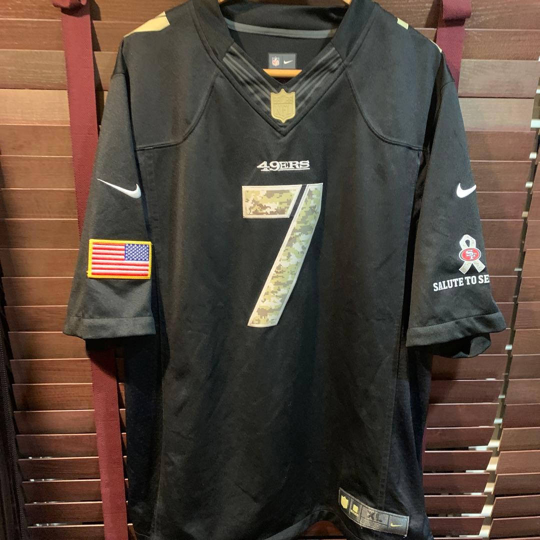 NFLサンフランシスコ49ers sulute of serviceシャツ古着