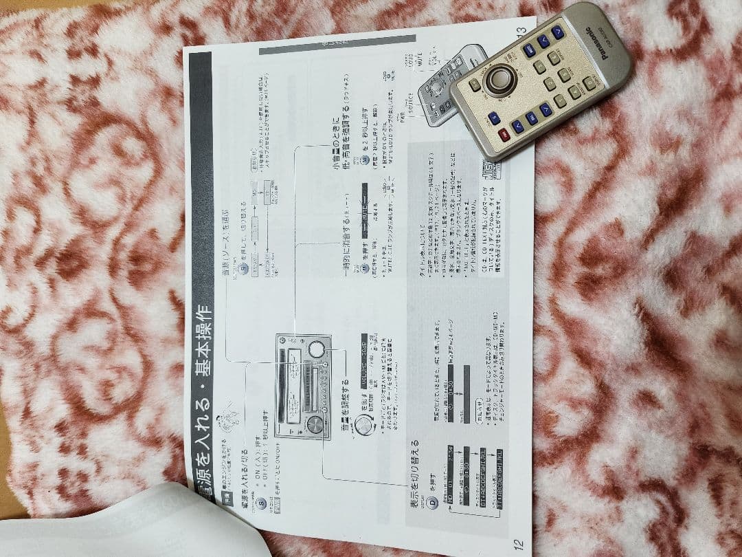 Panasonic　カーオーディオ　CQ-VX5500