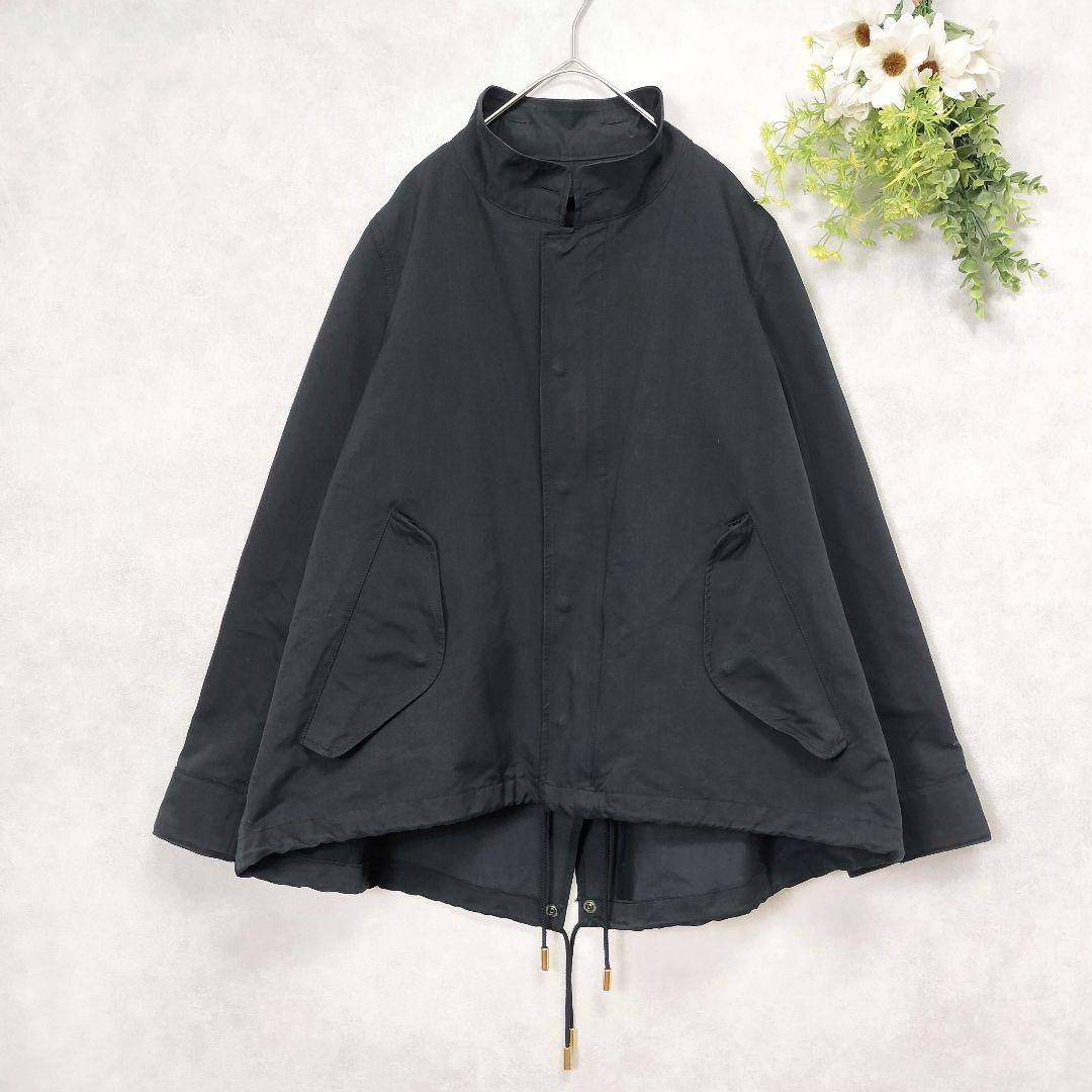 ア*ト様 ザリラクス ボアライナー付き 3way ショートモッズコート ブラック