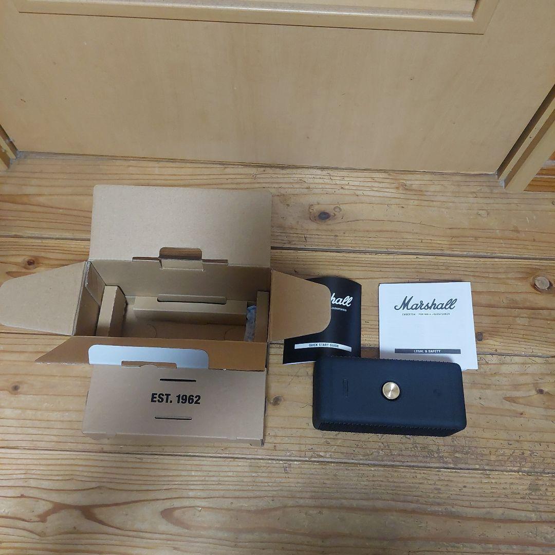 Marshall Emberton ワイヤレススピーカー ほぼ未使用 箱あり
