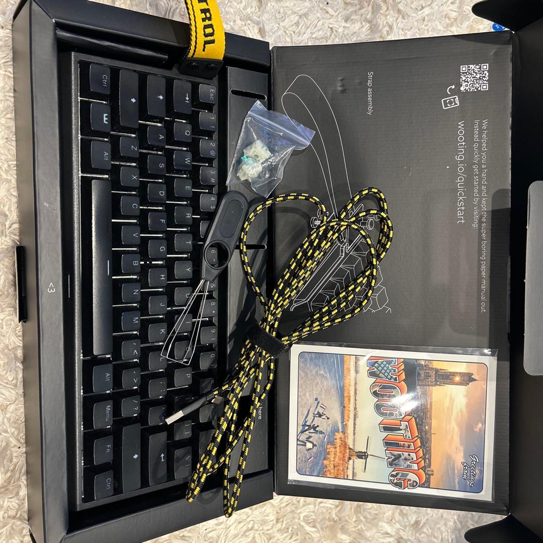 RAZER viper v3 pro と　wooting 60he セット