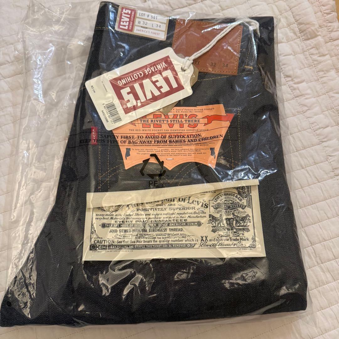 Levi's LVC 1944 S501XX W32 L34 大戦モデル
