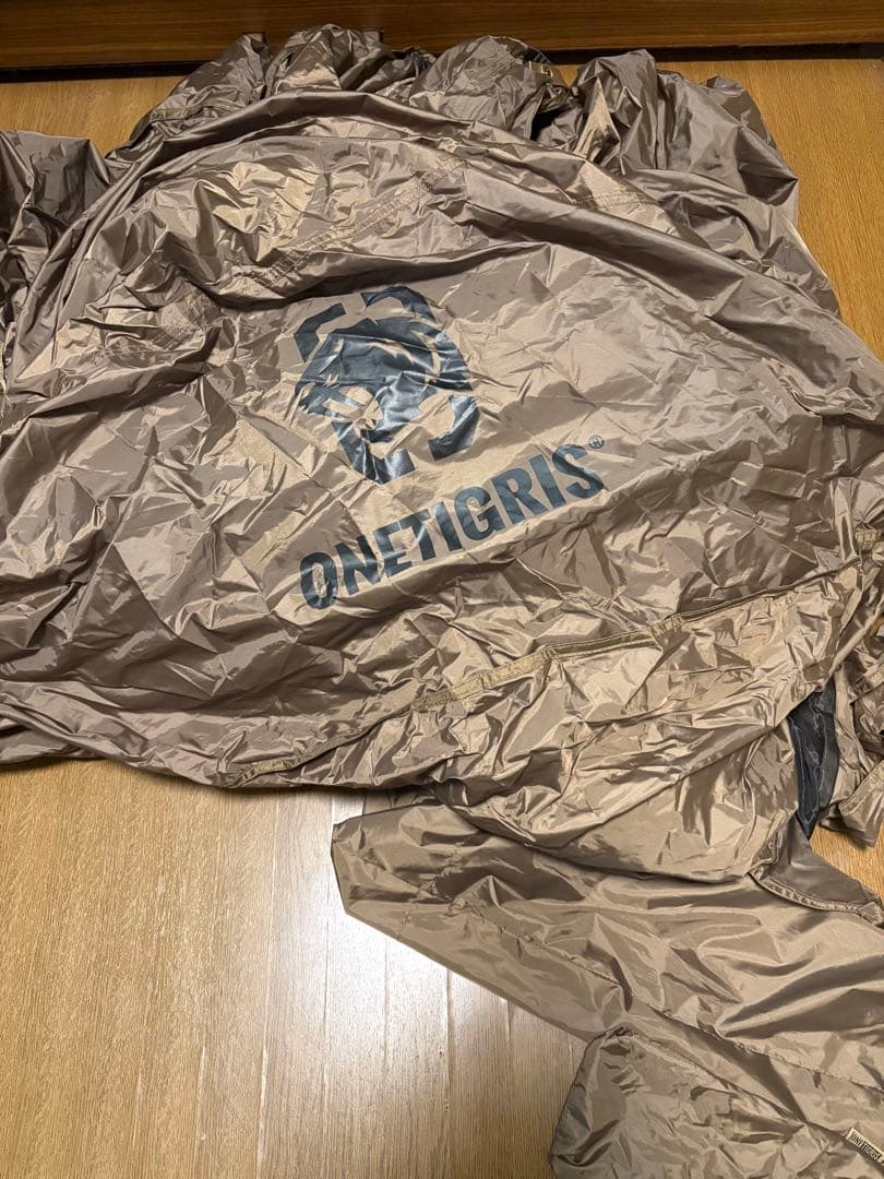 onetigris キャンプテント タープ付き　ソロキャンプ