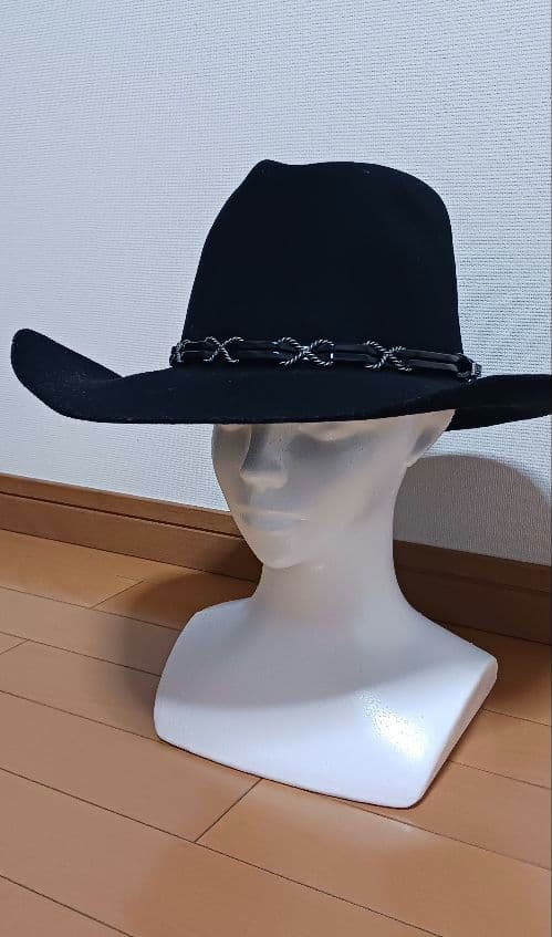 美品 ベイリー ウエスタンハット 59cm USA 7 3/8 2X