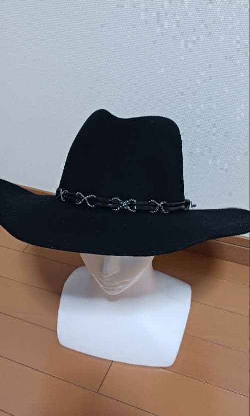 美品 ベイリー ウエスタンハット 59cm USA 7 3/8 2X