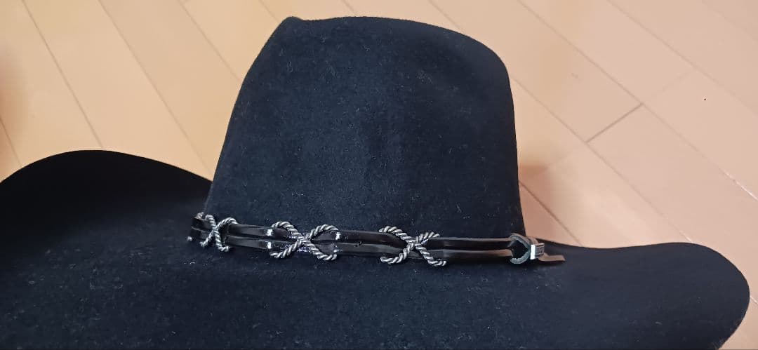 美品 ベイリー ウエスタンハット 59cm USA 7 3/8 2X