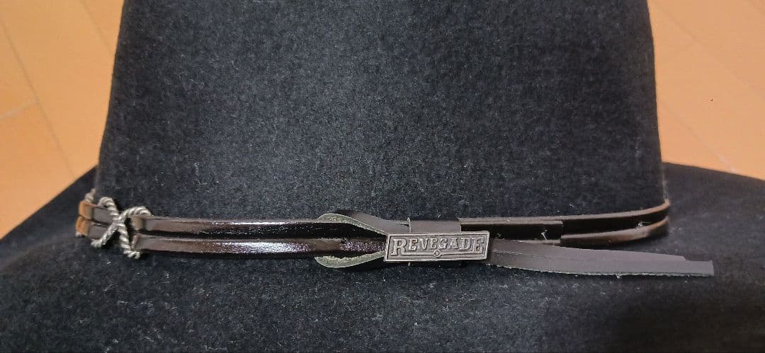 美品 ベイリー ウエスタンハット 59cm USA 7 3/8 2X