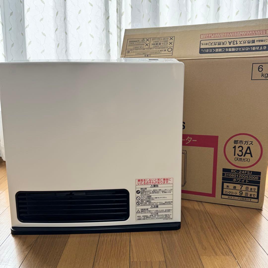 ⭐️超美品⭐️未使用品　Rinnai リンナイ　ガスファンヒーター