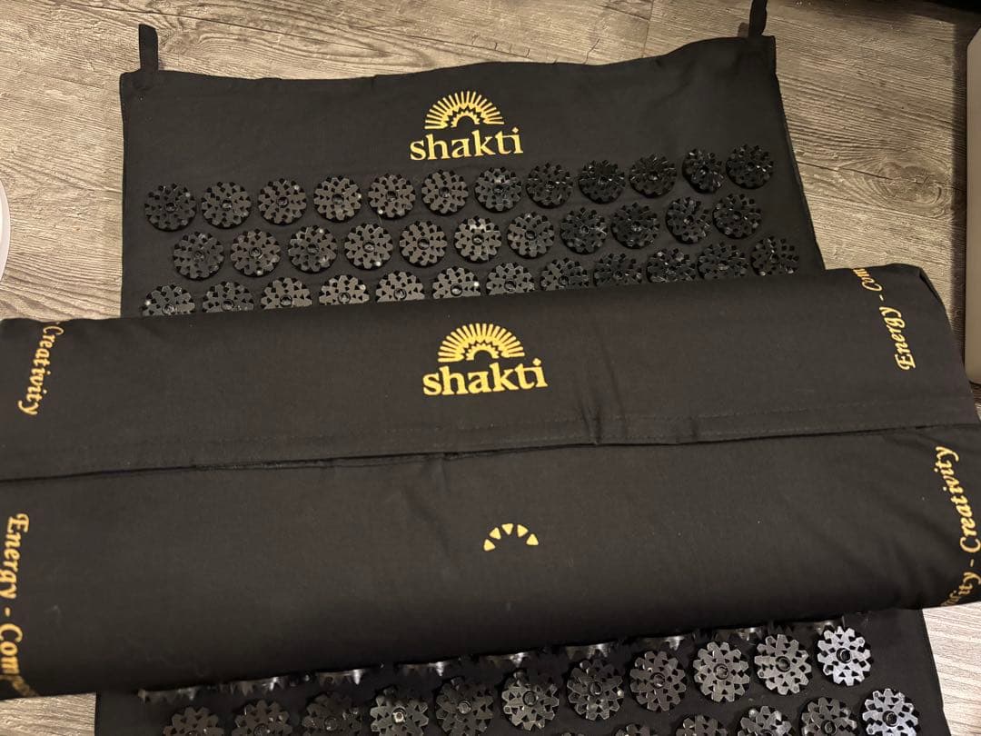 【正規品】shakti マット・枕セット レベル2 黒