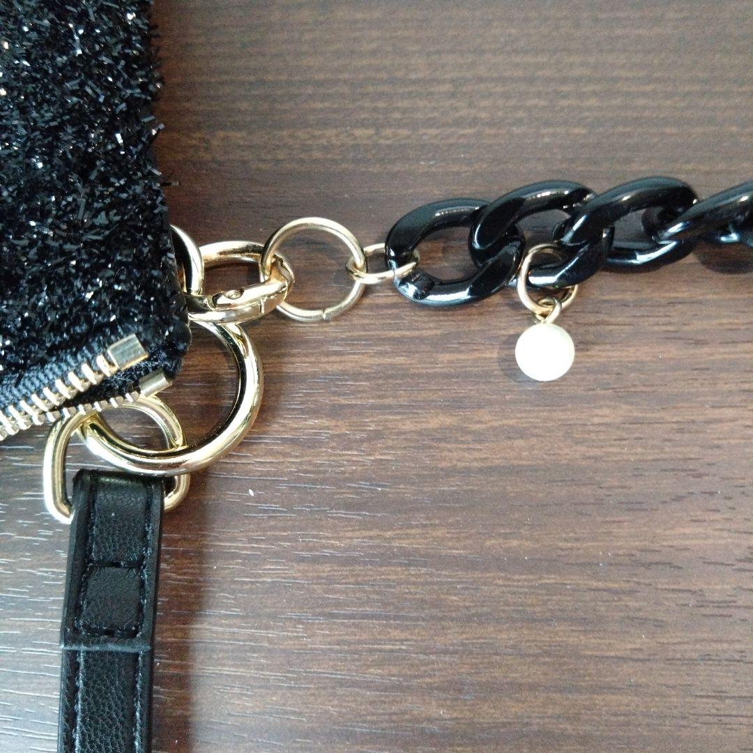 LANVIN ブラック ミニバッグ