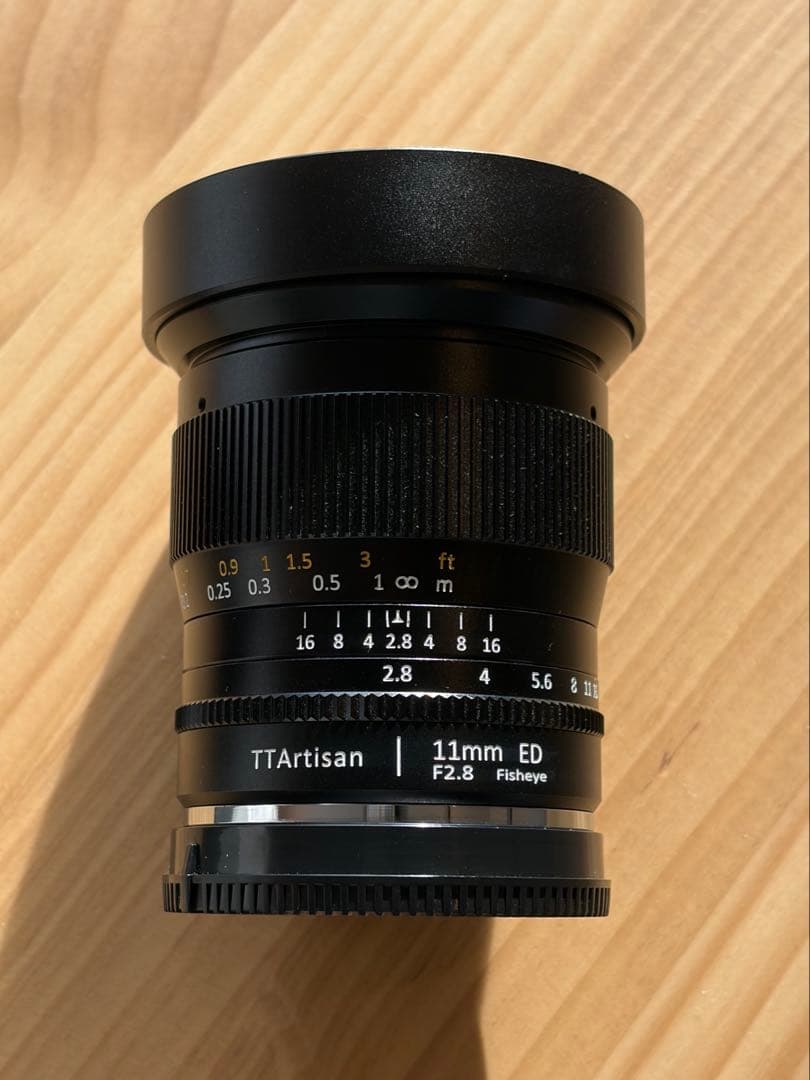 TTArtisan 11mm f/2.8 Fisheye ED ソニーEマウント