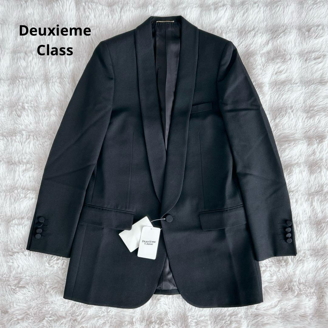新品✨ドゥーズィエムクラス★タキシードジャケット　テーラード　ブラック