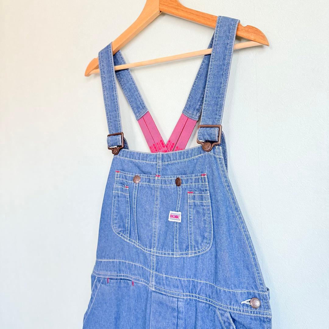 ビンテージ BIGMAC ビックマック オーバーオール カバーオール デニム M
