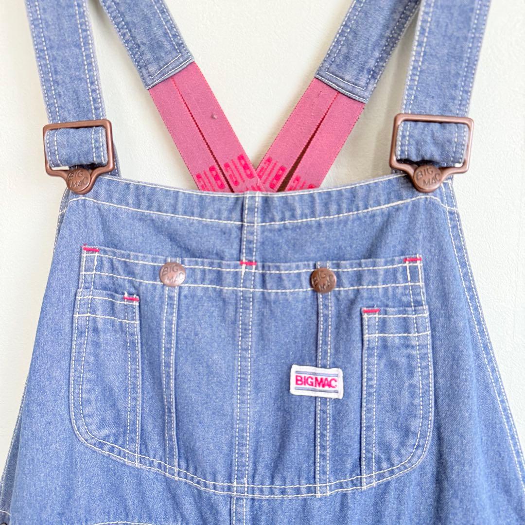 ビンテージ BIGMAC ビックマック オーバーオール カバーオール デニム M