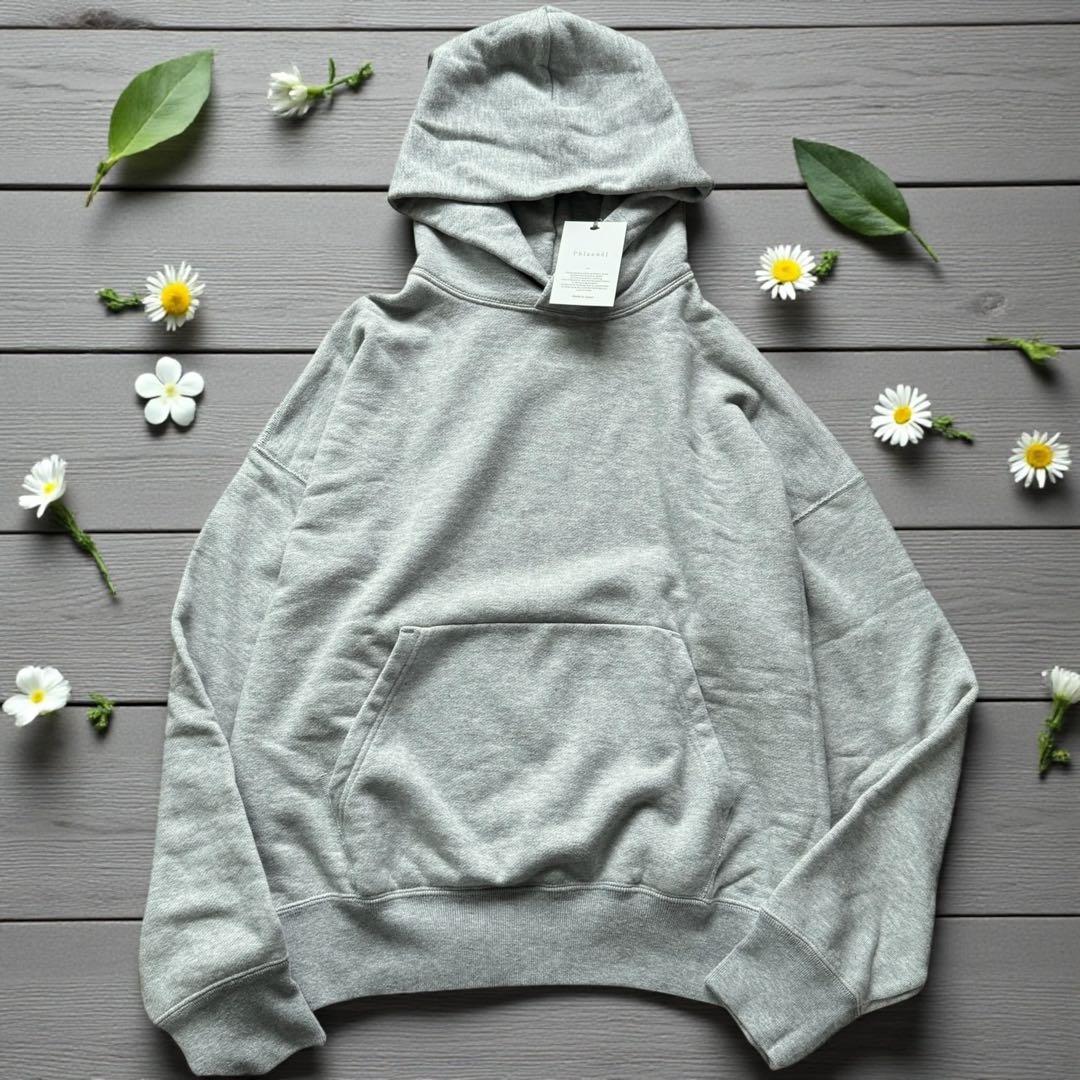 タグ付極美　PHLANNEL 上質日本製スウェットパーカー サイズ1