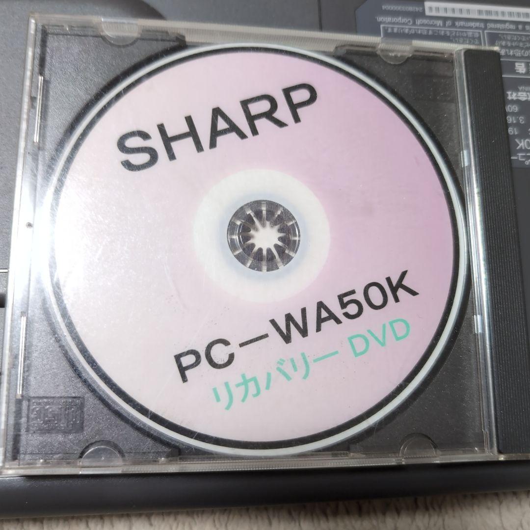 SHARP Mebius ノートPC　PC-WA70K WindowsXP