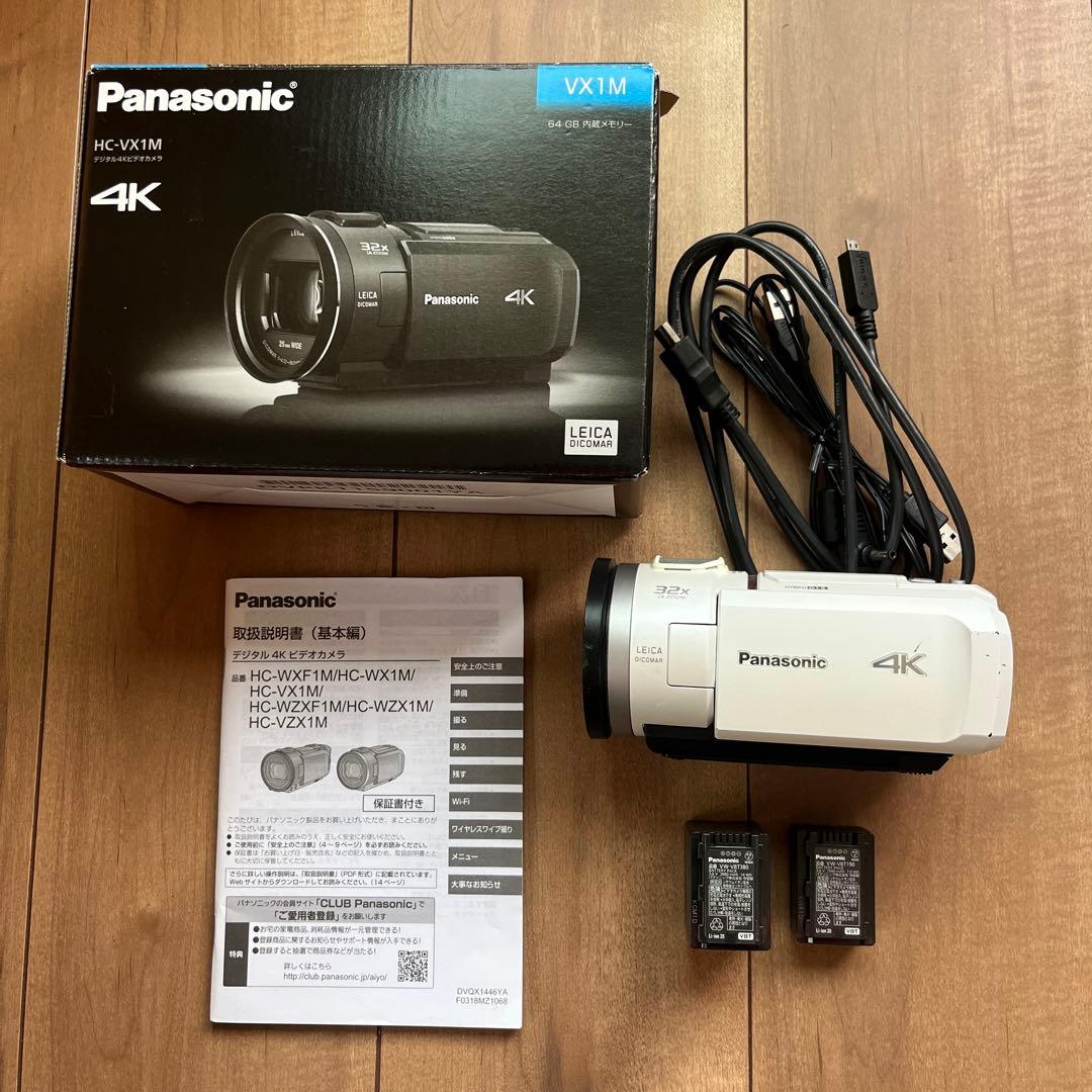 Panasonic HC-VX1M 4Kビデオカメラ
