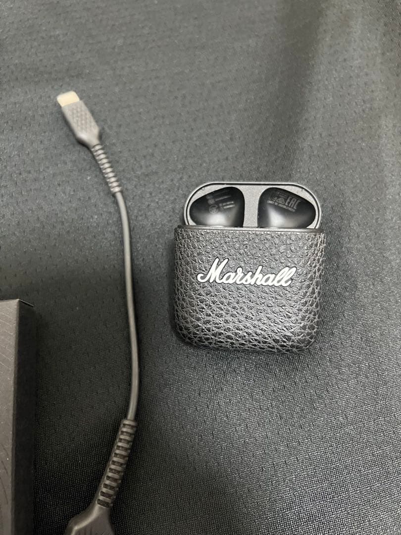 【値下げしました！】Marshall Minor III ブラック イヤフォン