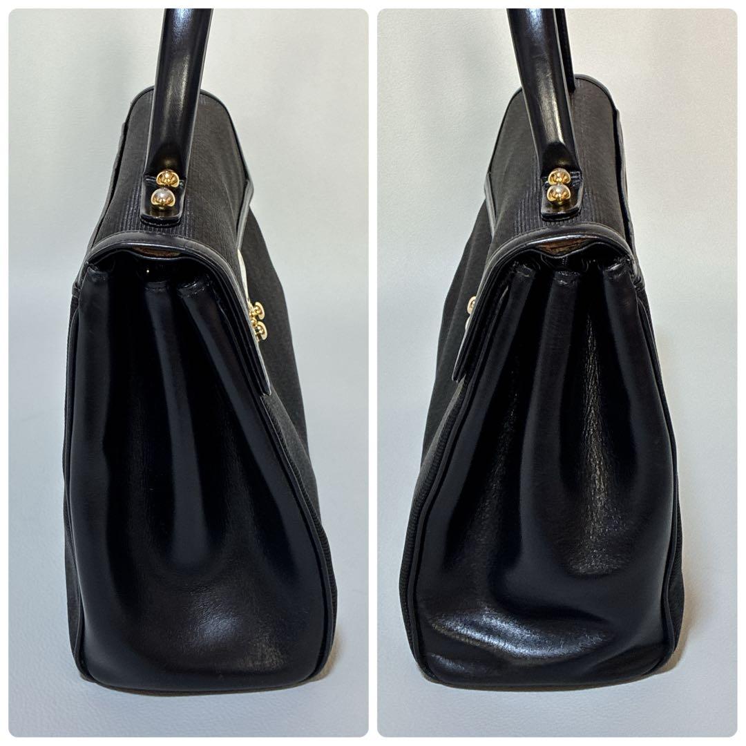 COMTESSE コンテス ハンドバッグ ホースヘア ワンハンドル 自立型