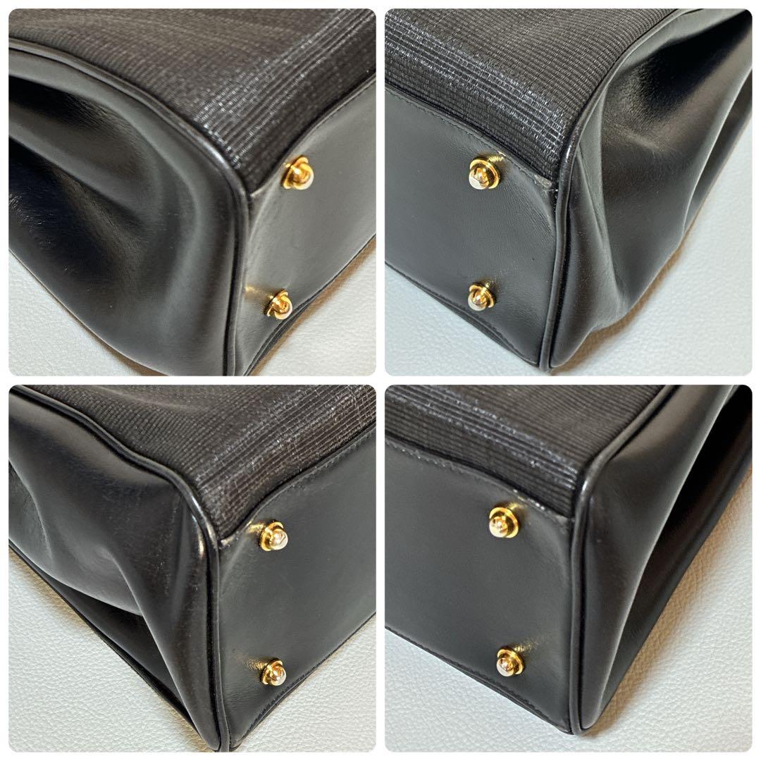 COMTESSE コンテス ハンドバッグ ホースヘア ワンハンドル 自立型