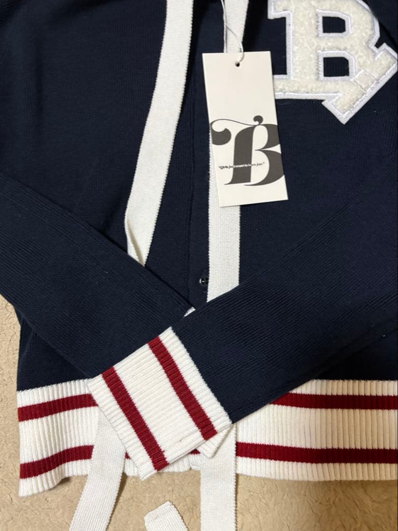 トップス Bibiy B. CLUB TIE CARDIGAN