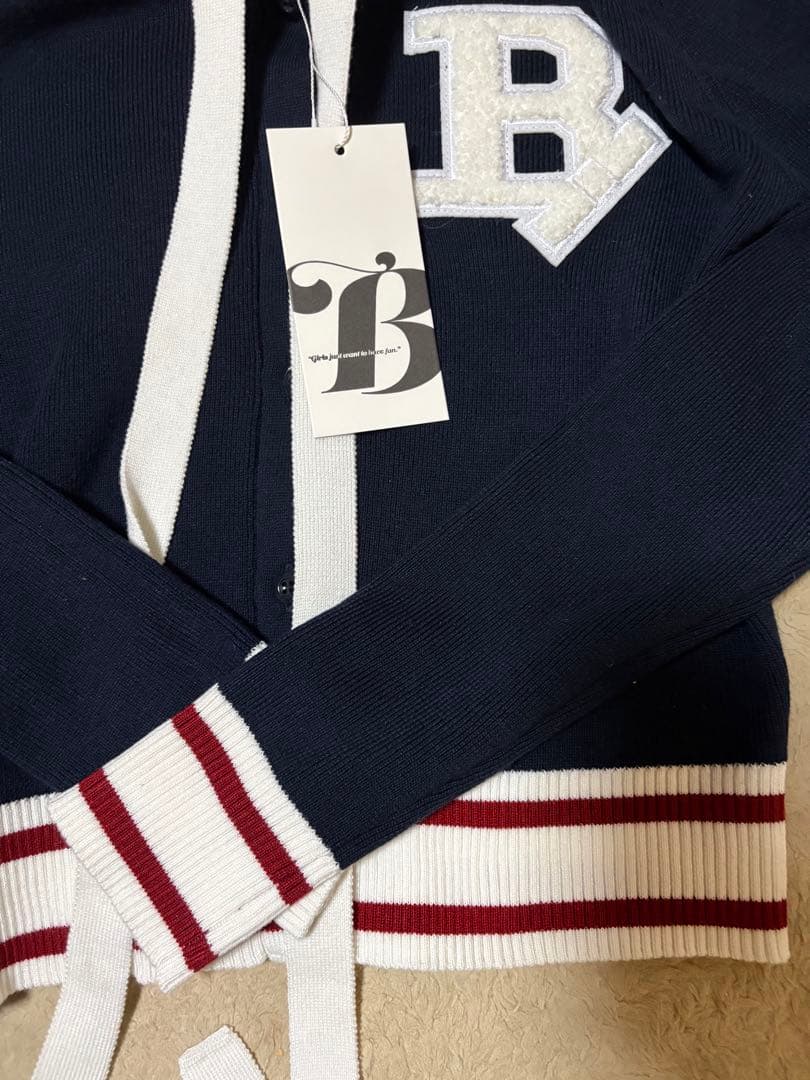 トップス Bibiy B. CLUB TIE CARDIGAN