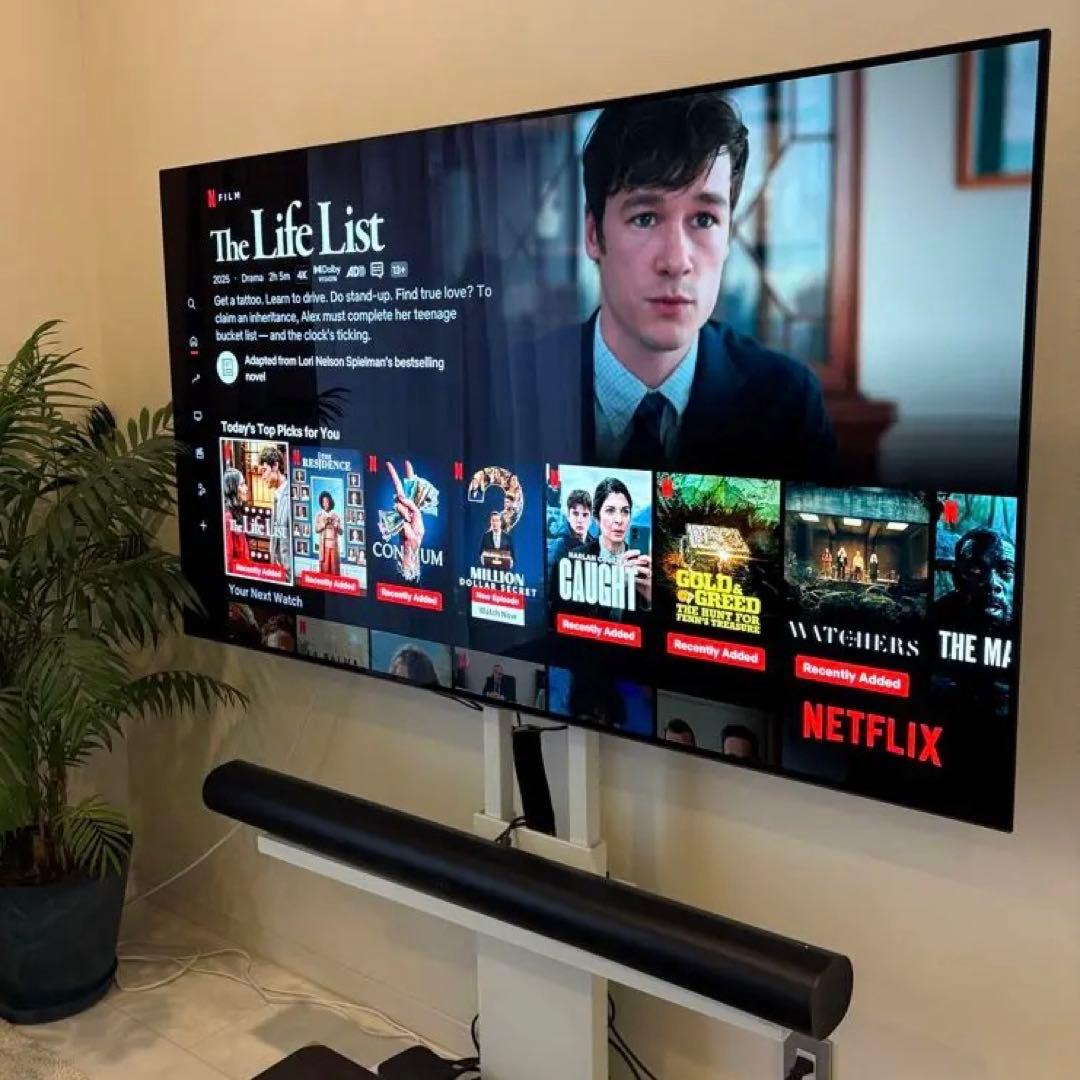 LGの 65インチ有機EL（OLED）テレビのC9シリーズ（2019年モデル）