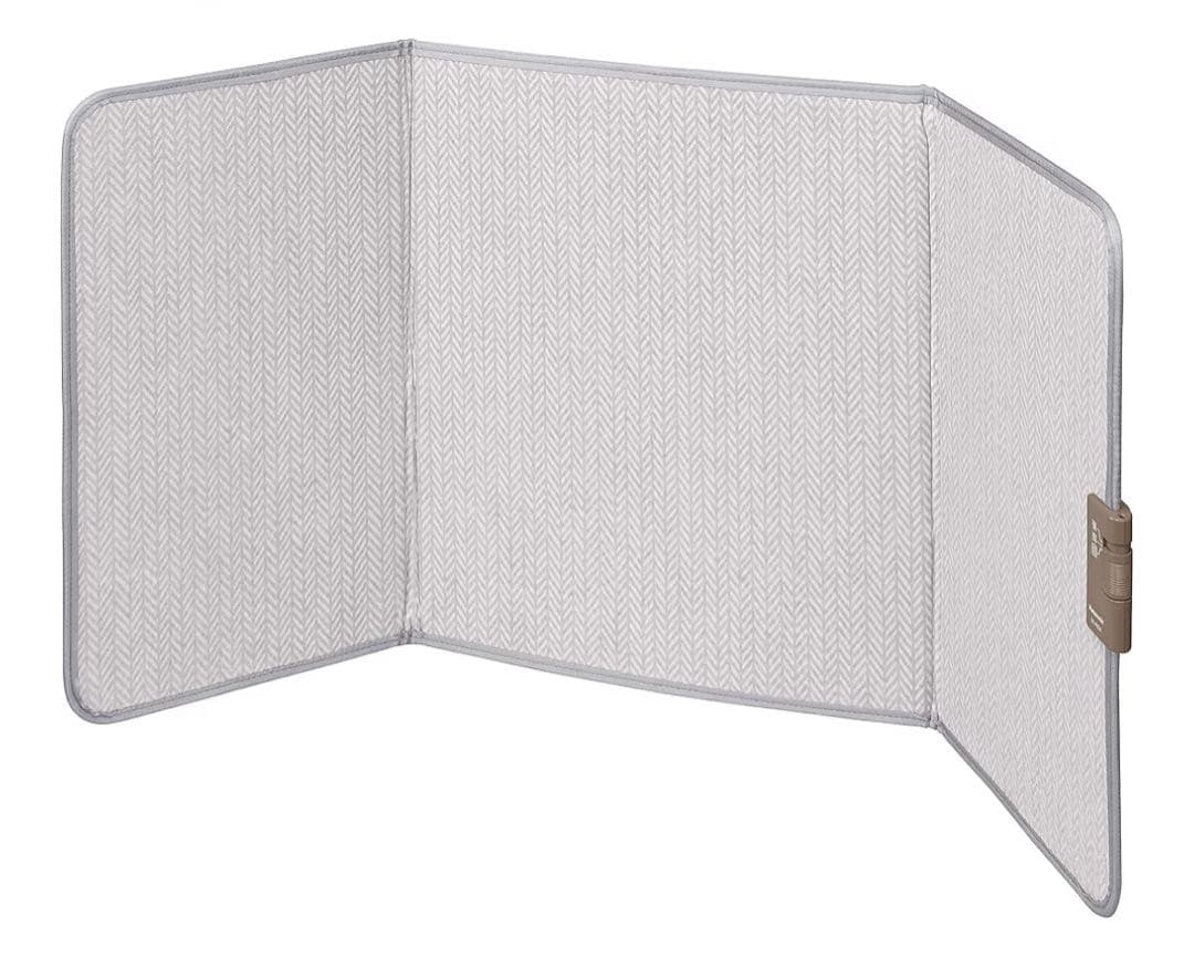 パナソニック デスクヒーター 2段階温度調整 グレー DC-PKD4-H