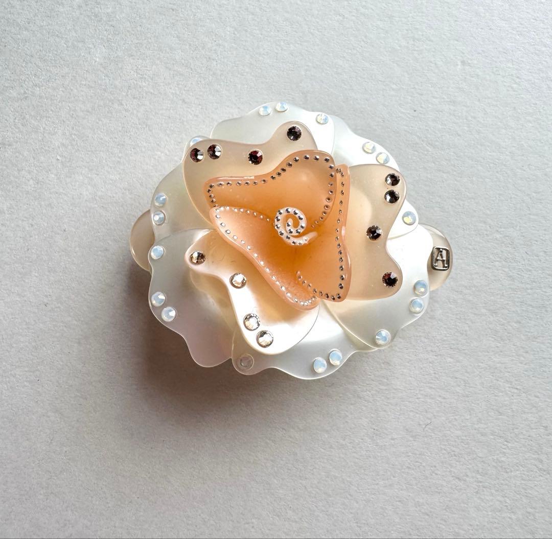 ALEXANDRE DE PARIS アレクサンドル フラワーミニバレッタ バラ