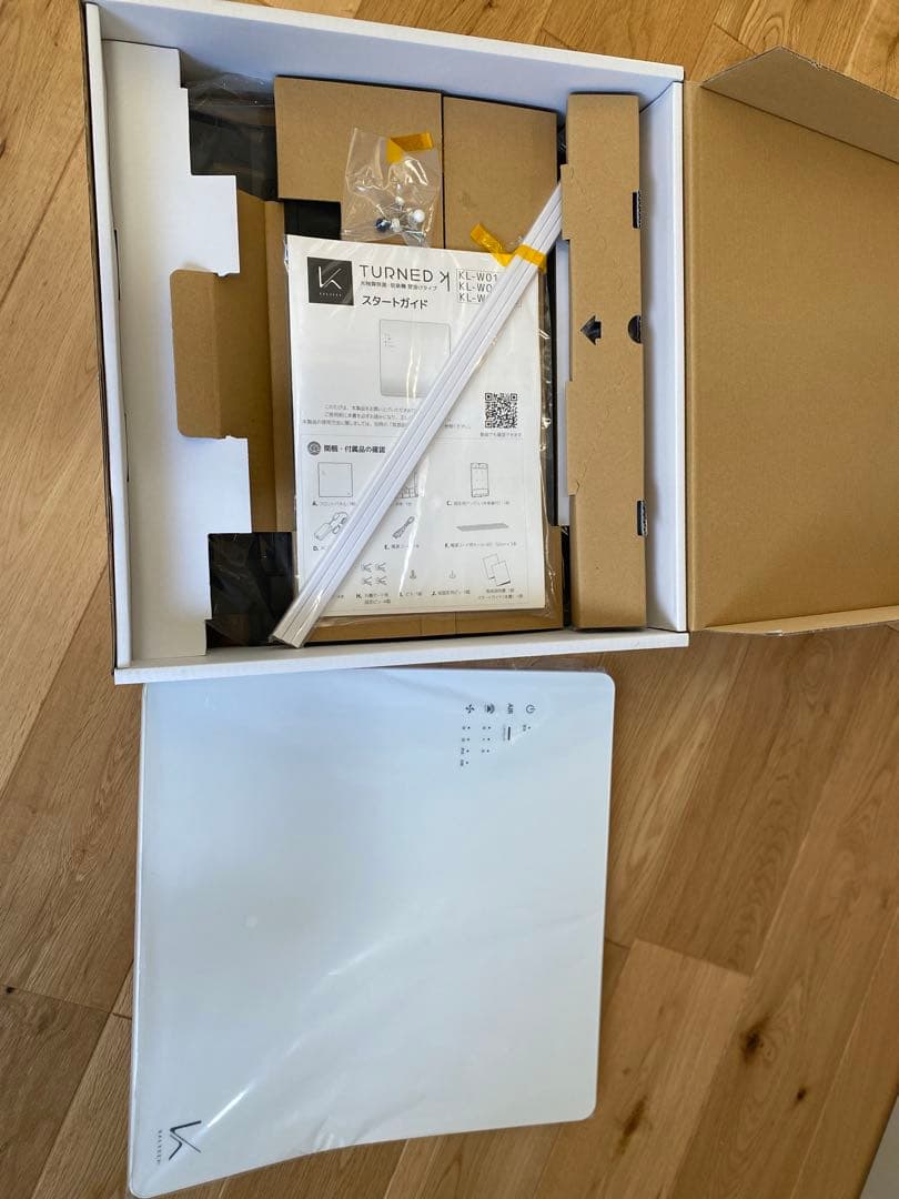 新品 KALTECH カルテックKL-W01 空気清浄機 ホワイト 壁掛けタイプ