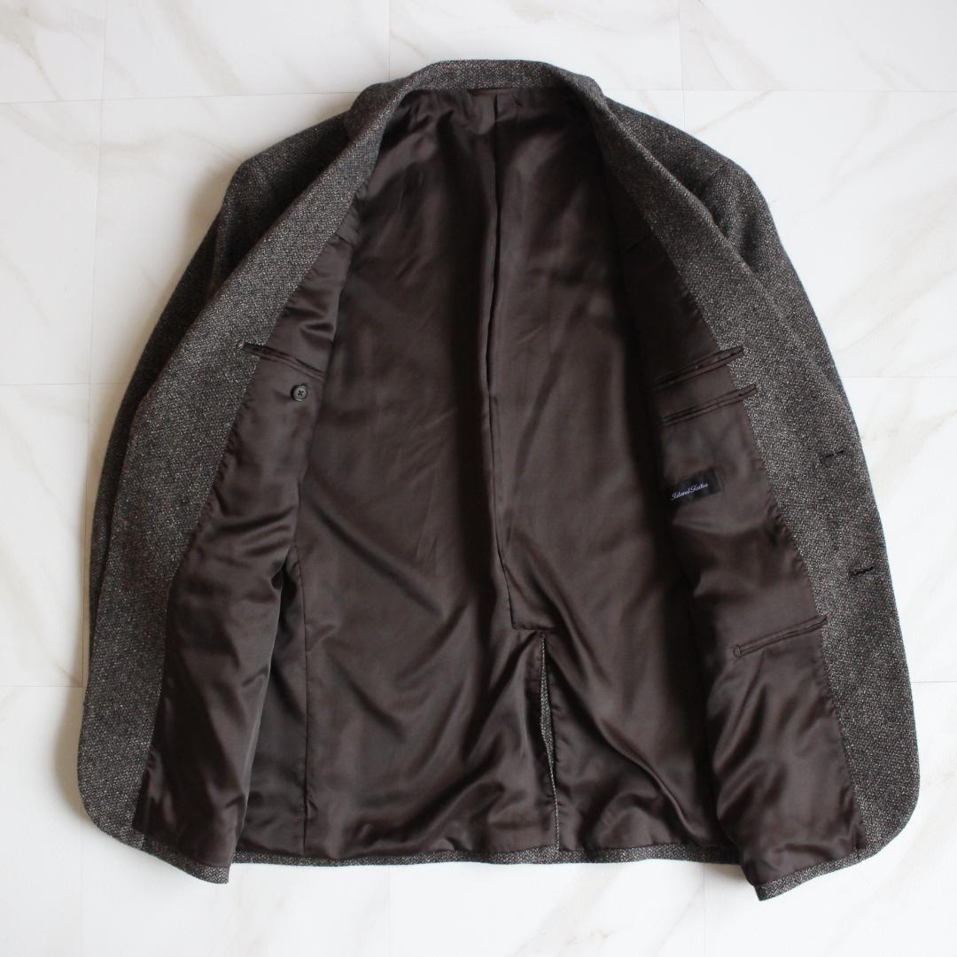  Tailor セットアップスーツ 3L ツイード ヘリンボーン