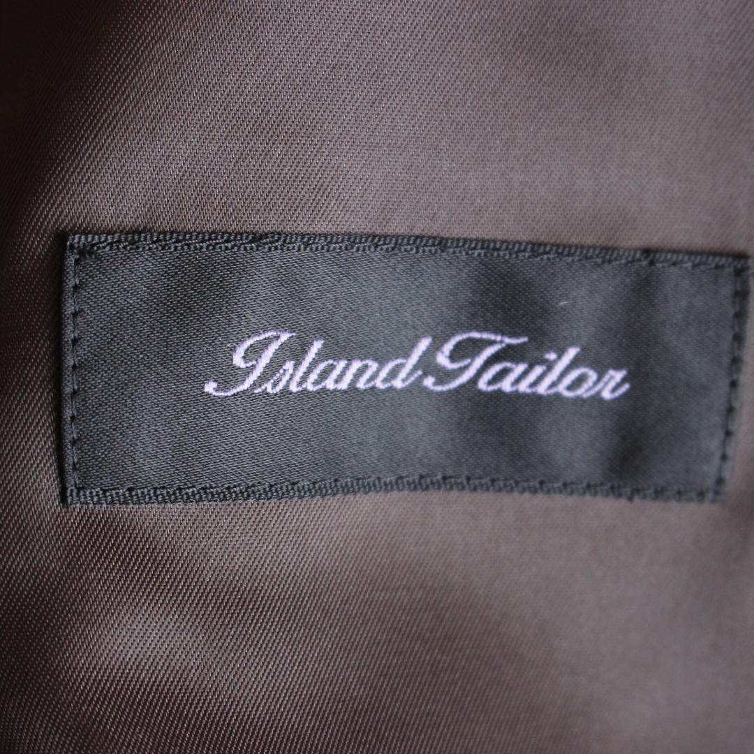  Tailor セットアップスーツ 3L ツイード ヘリンボーン