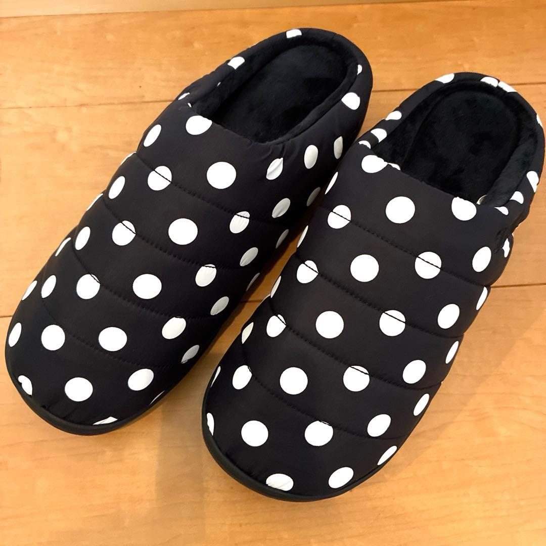 SUBU サンダル ドット 水玉 26.0〜27.5 収納袋付き　サイズ2