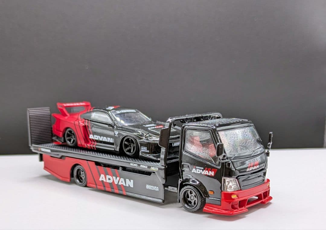 1/64 TimeMicro H300＆LB S15 シルビア