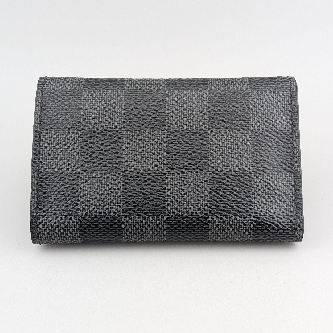 【美品】ルイヴィトン ダミエ グラフィット ミュルティクレ6 キーケース