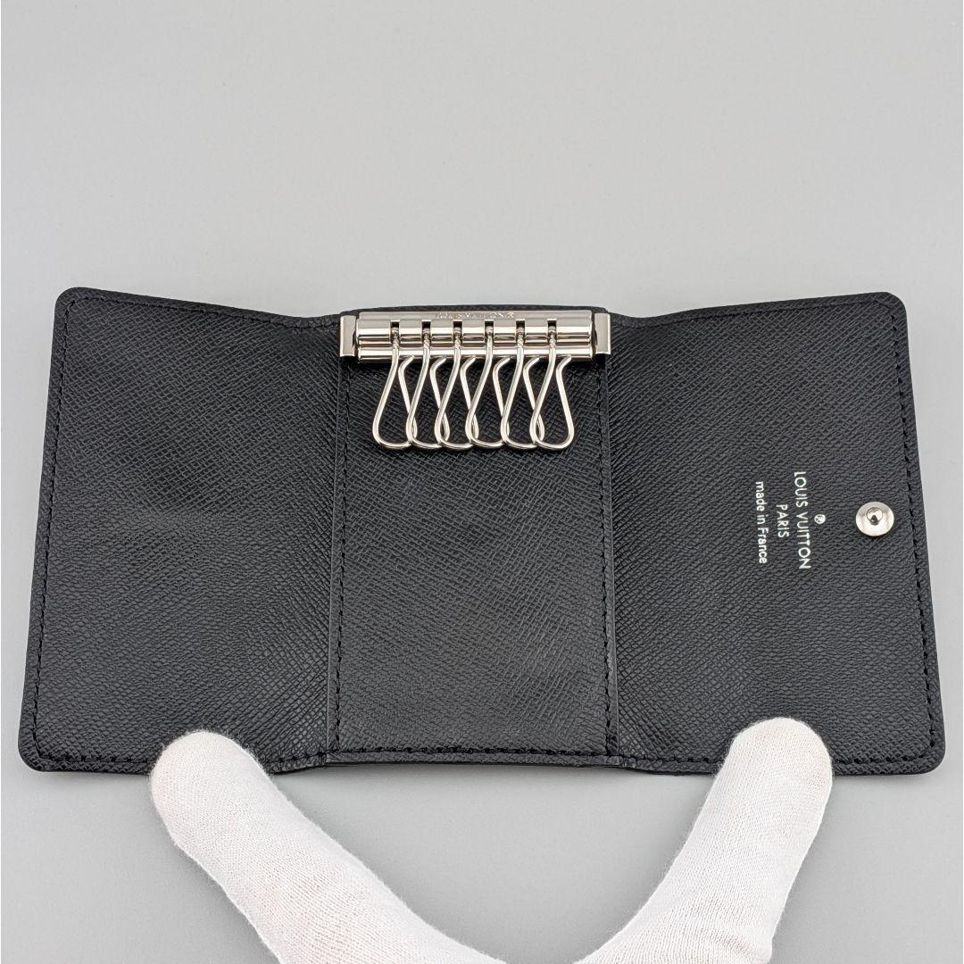 【美品】ルイヴィトン ダミエ グラフィット ミュルティクレ6 キーケース