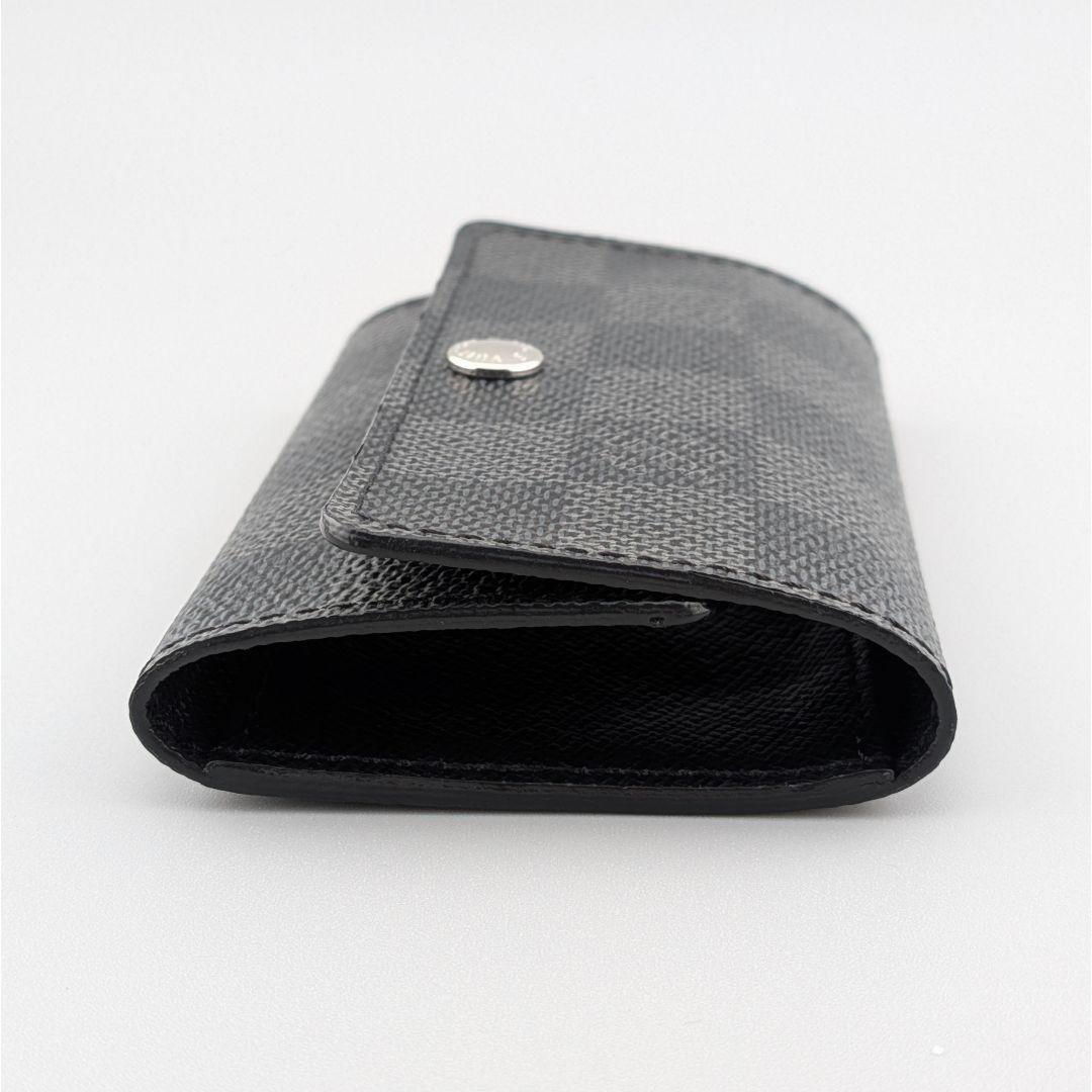 【美品】ルイヴィトン ダミエ グラフィット ミュルティクレ6 キーケース