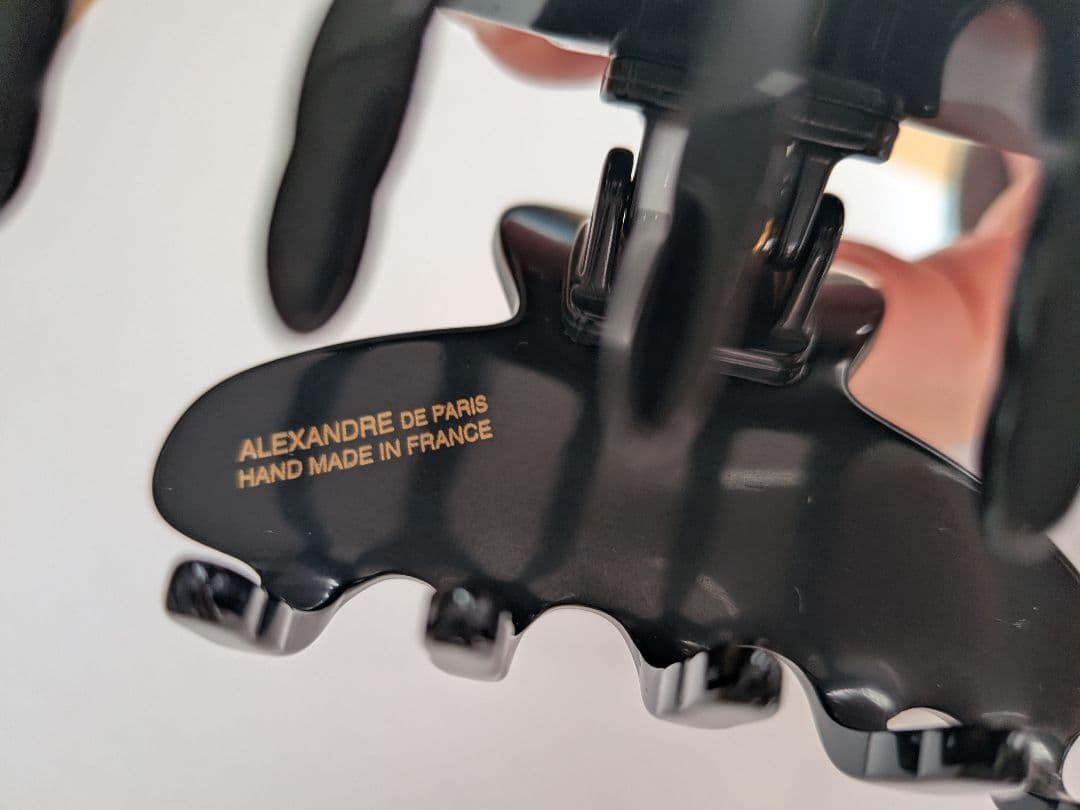 保存袋付き ALEXANDRE DE PARIS アレク パール クリップS