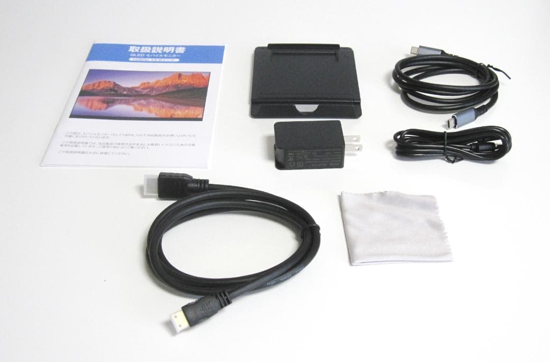 15.6インチ QLED液晶 グレア モバイルモニター DCI-P3 100%