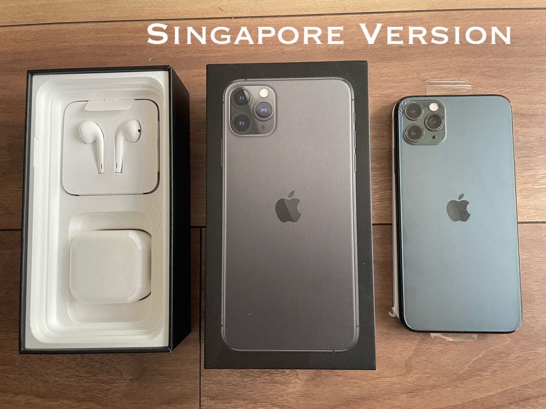 iPhone 11pro max 512gb シンガポール版