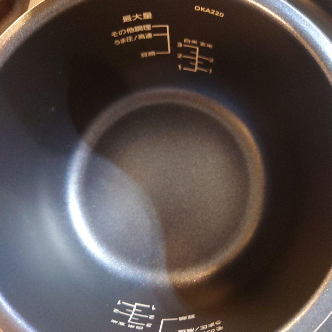 TIGER 電気圧力鍋 COK-B220 2.2L マットブラック