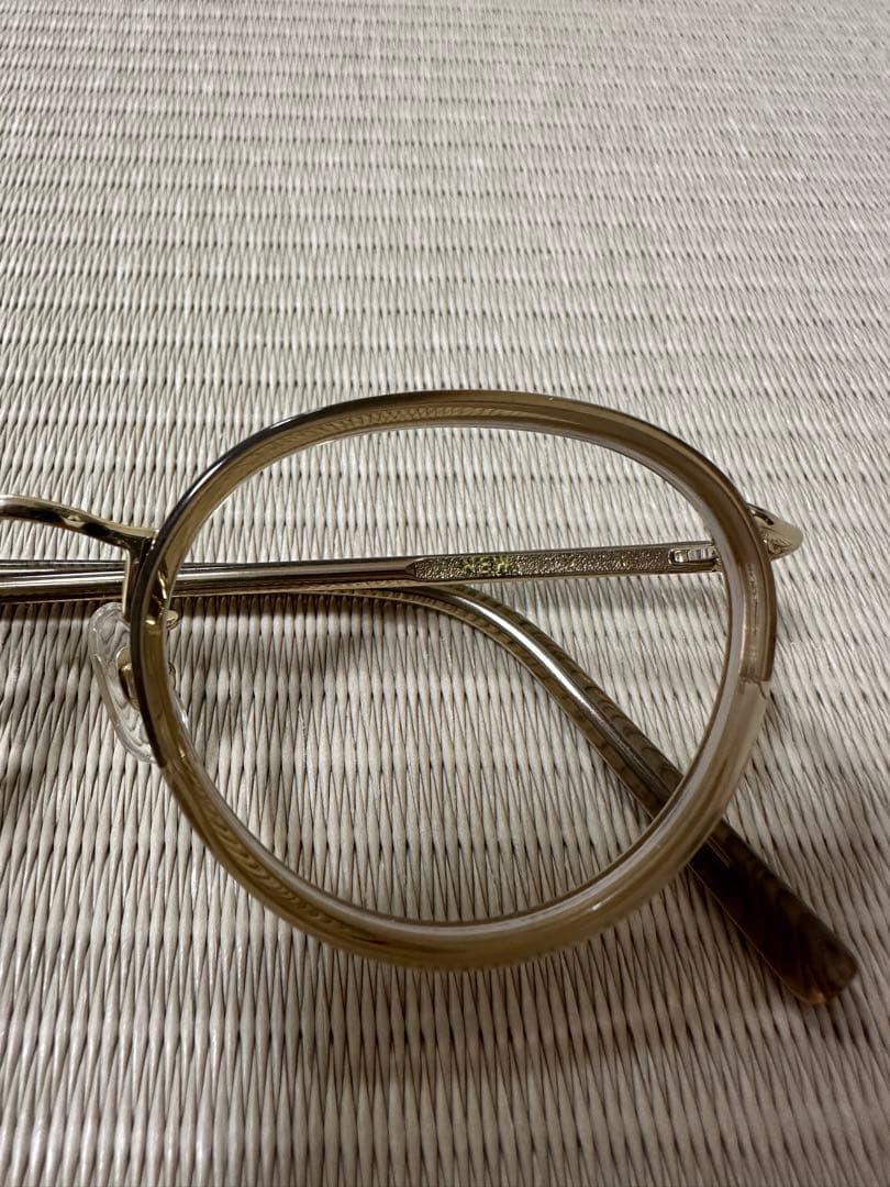 NEW. メガネ　眼鏡　ERI C2 clear brown