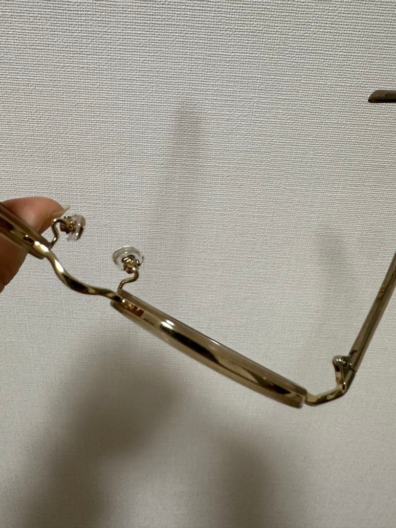 NEW. メガネ　眼鏡　ERI C2 clear brown