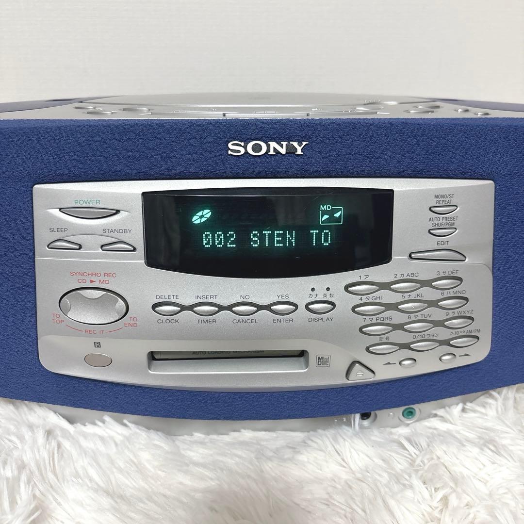 【極希少】SONY ZS-M35 MD CD プレイヤー