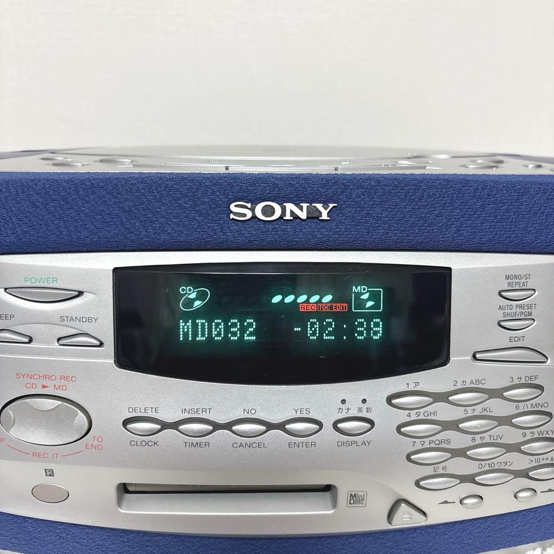 【極希少】SONY ZS-M35 MD CD プレイヤー