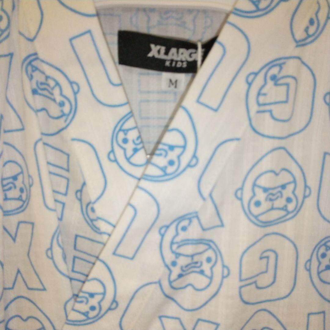 新品未使用 M100~110cm エクストララージキッズ 甚平 ファニーゴリラ