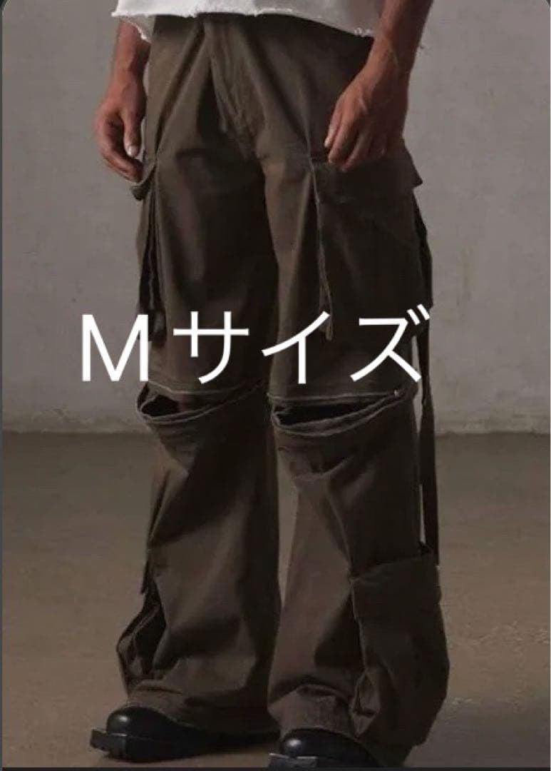 GRANCY カーゴパンツ オリーブグリーン