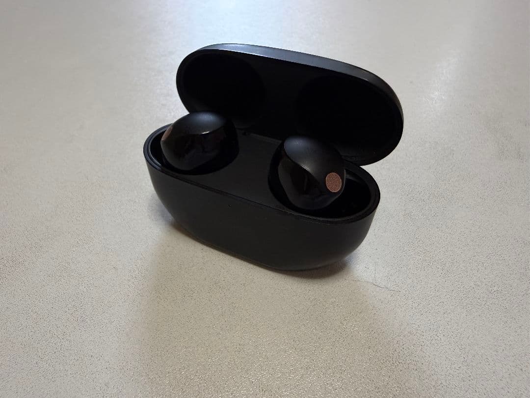 SONY（ソニー）ワイヤレスイヤホン　ブラック　WF-1000XM5　⭕️中古品