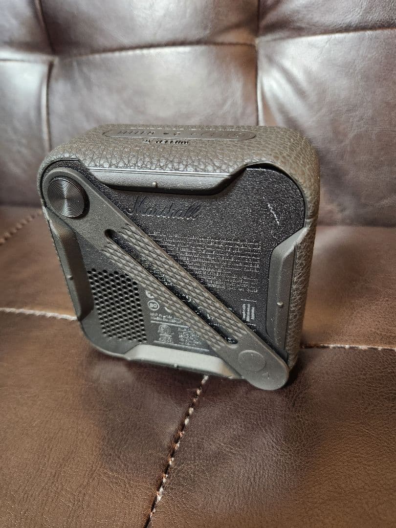 マーシャル　willen2　ポータブルスピーカー ブラック&ブラス