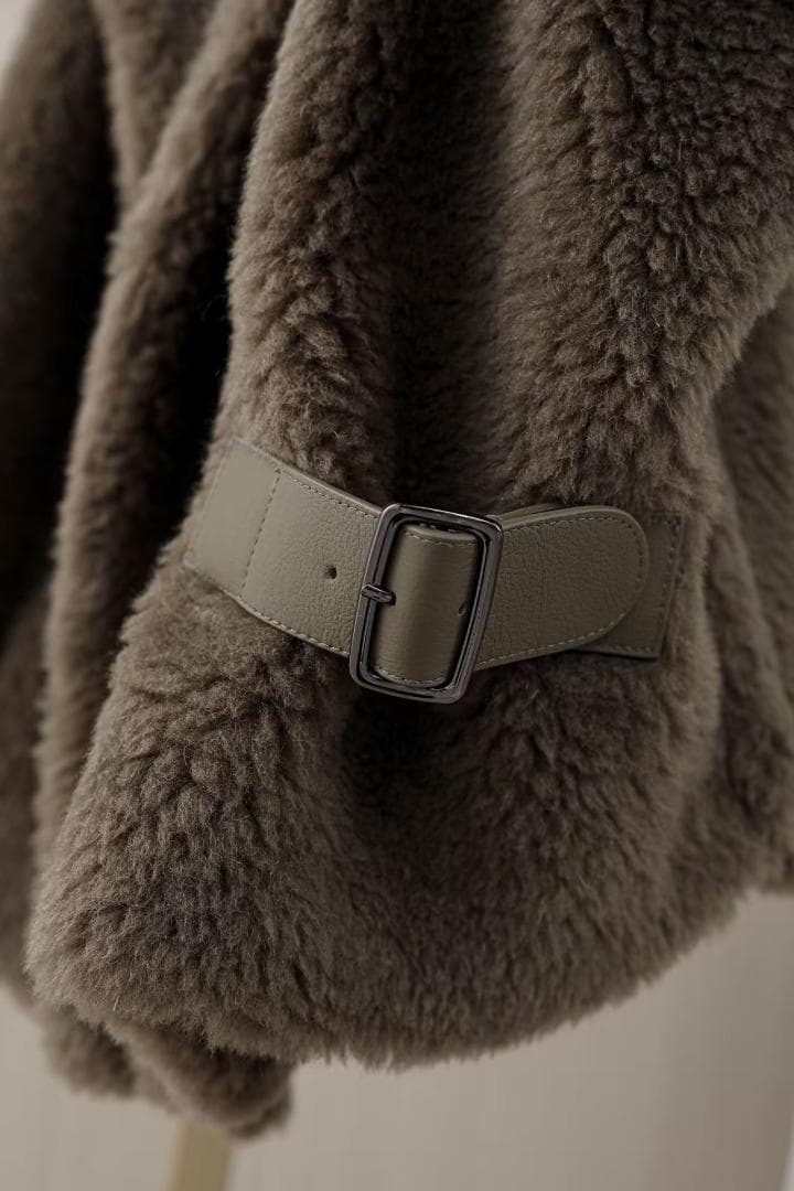 美品Max Mara ショートファーコート